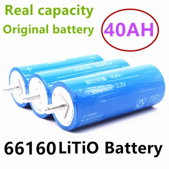 100% Eredeti, Igazi Kapacitás Yinlong 66160 2.3 V 40Ah Lítium Titanate ITO Akkumulátor Cella a Car Audio Napenergia Rendszer