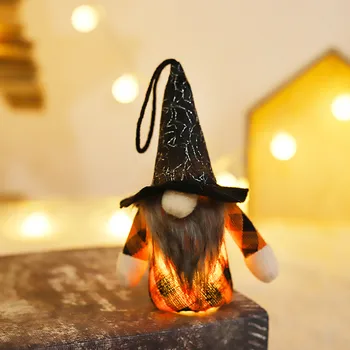 1DB Halloween Izzó Gnome Baba Medál Arctalan Törpe Dekoráció, Dísztárgyak, Nyúl Plüss Baba Free Shiping Háztartási
