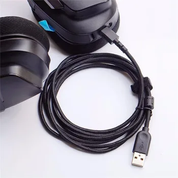 1DB USB Töltő Kábel, Fejhallgató Kábel, Vezeték a Logitech G533 G633 G933 Fejhallgató
