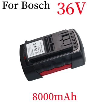 36V 8000mAh Li-ion-Csere Vezeték nélküli elektromos Szerszám Akkumulátor Bosch 8.0 EGY BAT810 BAT840 2607336173 D70771