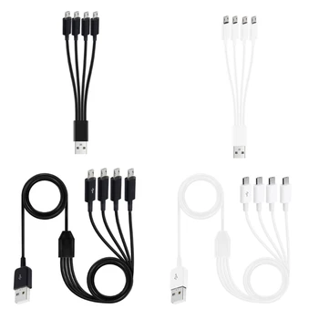 4 az 1-Micro USB-Kábel Multi Kábel Iskola, Utazás, Otthoni Használatra