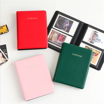 64 Zsebek Polaroid Fénykép Album Mini Azonnali Képet Esetben, Tároló A Fujifilm Instax Mini Film 8 Korea Instax Album