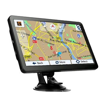 7 Hüvelykes Autós GPS Navigáció érintőképernyő GPS Navigátor Truck Navigációs 256M+8G Ingyenes Frissítés Európa Ausztrália Észak-Amerika Térkép