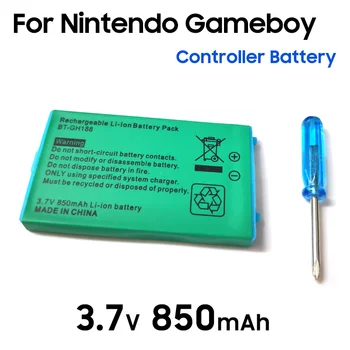 850mAh Újratölthető Lítium-ion Akkumulátor + Eszköz Pack Készlet Nintendo Gameboy Advance GBA SP