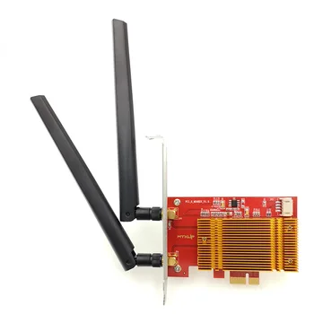 9260ac 5G Kettős Frekvenciájú PCIe Gigabit Asztal, Beépített, Vezeték nélküli Hálózati Kártya 5.0 Bluetooth 2033M