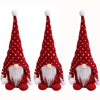 A Gnome Karácsonyi Arctalan Baba Boldog Karácsonyi Dekoráció az Otthoni Cristmas Dísz Xmas Navidad Natal Új Év 2023 navidad