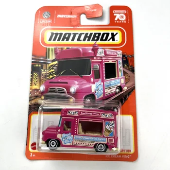 A Matchbox Autók FAGYIT KIRÁLY 1/64 Fém Fröccsöntött Gyűjtemény Alufelni Modell Autó Játék Járművek