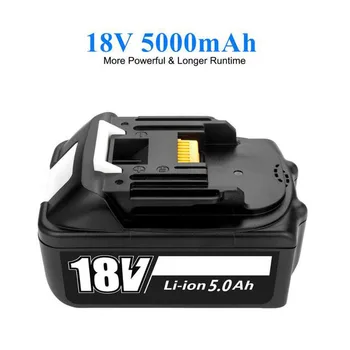 A Töltő BL1860 Újratölthető Batteries18V 6000mAh Lítium-Ion a Makita 18v Akkumulátor 6Ah BL1840 BL1850 BL1830 BL1860B LXT400