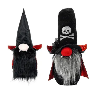 Arctalan Baba Halloween Világító Arctalan Gnome Arctalan Baba Candy Lehet Kitömött Törpe Baba Halloween Party Dekoráció Gnómok