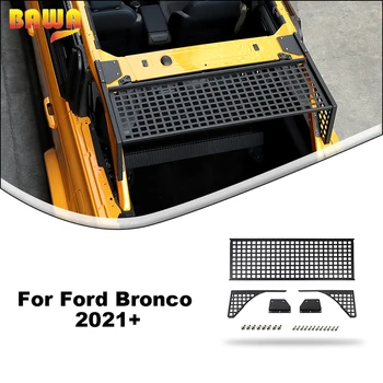 BAWA Alumínium Ötvözet Kocsi Csomagtartójában Kombináció Kiterjesztését Rack Ford Bronco 4 ajtós 2021-2023 Csomagtároló Polc Tartozékok