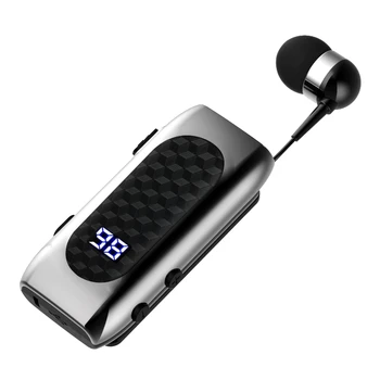 Bluetooth V5.2 Vezeték Nélküli Fülhallgató Klip Fülhallgató Üzleti Fülhallgató In-Ear Rezgő Hívásjelző