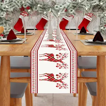 Boldog Karácsonyt Vízálló Elegáns Asztal Abrosz Ruhával Hópehely, Hóember Mikulás Kerti Piknik Mat Asztal Protecter