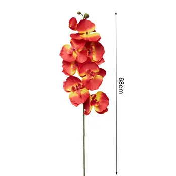 Díszes Szimuláció Virág Élénk Hamis Phalaenopsis Reális Igazán Megható Ál Pillangó Orchidea Dekoratív