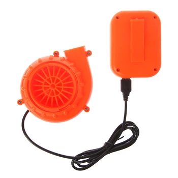 Elektromos Mini Ventilátor Levegő Fúvó Felfújható Játék Jelmez Baba elemes USB-kiváló minőségű