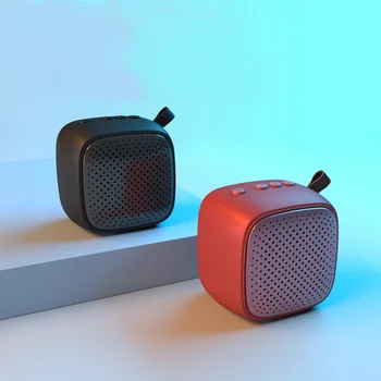 Eredeti Bluetooth-Hangszórók Hifi Hordozható Mikrofon Vezeték nélküli Játékos 3D Sztereó Surround Music Bass Hangszóró Doboz a Számítógép