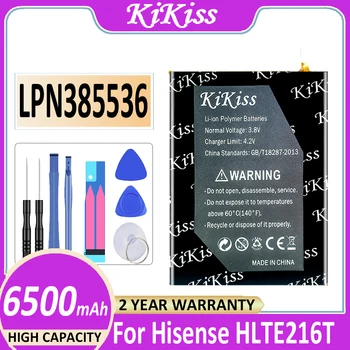 Eredeti KiKiss Akkumulátor LPN385536 6500mAh A Hisense HLTE216T Mobiltelefon Volta