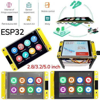 ESP32 Arduino LVGL WIFI&Bluetooth Fejlesztési Tanács Dual Core 800x480 Okos Kijelző 2.8 inch RGB LCD TFT Érintőképernyős Modul