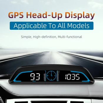 G3 GPS Jármű HUD Fordulatszámmérő Lapos Nézet Kijelzés Gyorshajtás Fáradtság Riasztó Sebességmérő Egyetemes Olyan Autót, Elektronikai Tartozékok