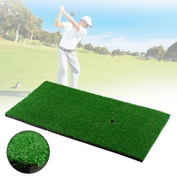 Golf Gyakorlat Mat 30x60cm Mesterséges Kerti, Kültéri/Beltéri Képzés Üti Pad Gyakorlat Gumi Tartós Képzés Pad