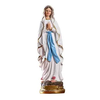 Gyanta Madonna Boldogságos Szűz Our Lady of Lourds Mária Szobor Figura