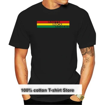 gyökerek rock reggae póló férfi Egyedi póló S-XXXL Képek Napfény Új Divat Nyári Stílusú Standard tshirt