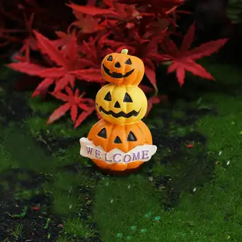 Halloween Pumpkin Dísz Kompakt Tartós Kísérteties Asztal Mini Sütőtök Dísz, Halloween Dekoráció