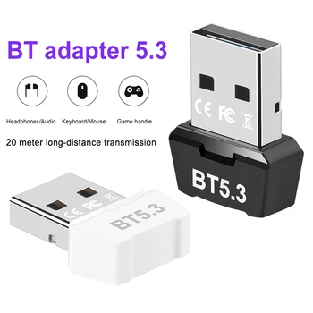 Hordozható USB Adapter Dongle 3Mbps PC Hangszóró Egér, Játékvezérlő Bluetooth-Kompatibilis 5.3 Mini Vezeték nélküli USB-Adapter