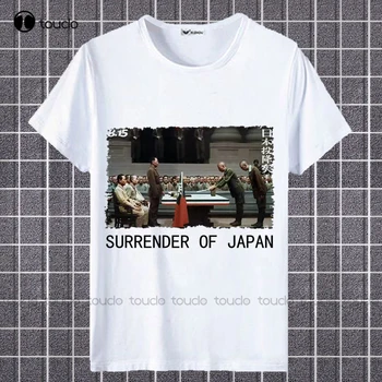 Japán Kapituláció Rövid Ujjú Póló Férfi megadja magát A Japán 1945 Ruha T-Shirt O-Nyak Streetwear Túlméretezett Xs-5Xl