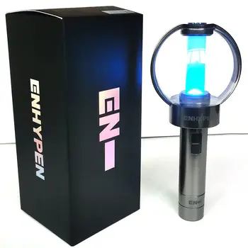 Kpop ENHYPEN Lightstick Bluetooth-7 Színű Világító LED Light Stick Koncert Fluor Fél Giftescent Világító Lámpa Rajongók Gyűjtemény