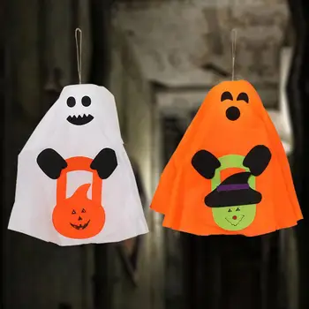 Lóg Szellem Halloween Dekoráció Jack-o'-lantern Minta Lóg Szellem Halloween Aranyos Lóg Szellem Tök Lámpa Nyaralás