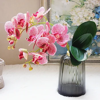 Mesterséges Pillangó, Virág, Lepke Orchidea Hamis Virágok Lakberendezés Esküvő Dekoráció Kiegészítők Flores Artificiales