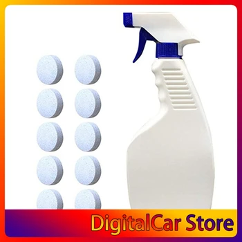 Multi-funkcionális Pezsgőtabletta Tisztító Spray Autó Tisztítás locsolókanna Autó Érdekel, Szélvédő Üveg Tisztító