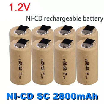 NI-CD Akkumulátor SC 2800mah 1.2 v akkumulátor elektromos csavarhúzó, szerszámok, stb.