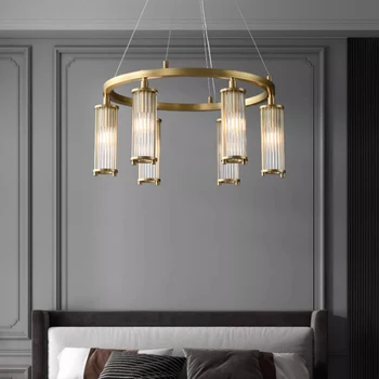 Olasz Stílus Fény Luxus Csillár Nappali Lámpa, Modern, Egyszerű, Hálószoba, Étkező Modell Szoba High-end Nappali Lámpa
