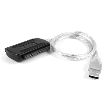PC USB 2.0 SATA IDE-40 Tűs Kábel Adapter 2.5 3.5 Merevlemez