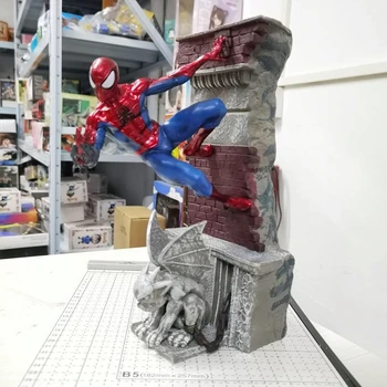Raktáron 28 cm Figurális Marvel Pókember: Messze Pókember Ábra Gyűjthető Játék Pvc Modell Szobor Gyerekek Játék Születésnapi Ajándék
