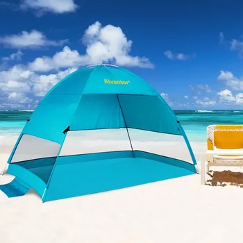 Strand Sátor Pop-Up napernyő Nap Menedéket felugró UV50+ Canpoy által , Coolhut Plus kültéri kemping sátrak