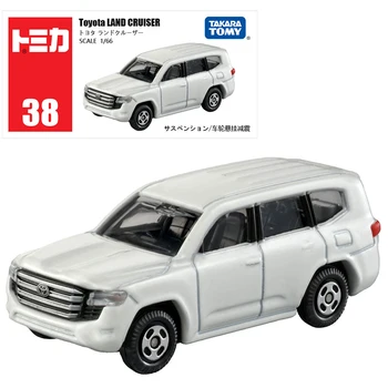 Takara Tomy Tomica No. 38 Toyota Land Cruiser Autók 1/66 Fröccsöntött Alufelni Modell Autók Gyerekek Karácsonyi Ajándék Játékok Fiúknak