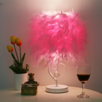 Toll asztali Lámpa Hálószoba LED-es Éjszakai Fény Ins Lány Szíve Éjjeli Lámpa, Modern Esküvői Dekoráció Kis Lámpás Ünnepi Ajándék