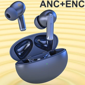 Vezeték nélküli Fülhallgató ENC ANC Bluetooth 5.1 Hívás zajcsökkentés a VIVO X60 Pro UNIWA W555 Samsung Szuper Nord 2 Z N10 N100 N200