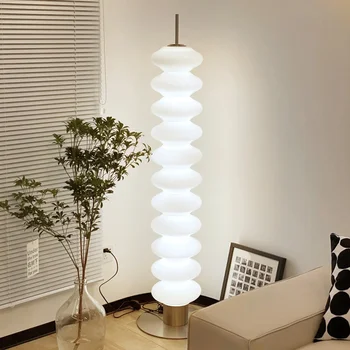 állólámpa bambusz lámpatest állólámpa kristály álló lámpa üveg labdát állólámpa hálószoba padlóján fény toll állólámpa