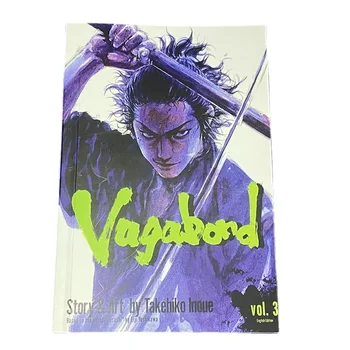 Új Könyvek, Anime Csavargó 3. Kötet Miyamoto Musashi Japán Tini Rejtély, Romantikus Magyar Képregény, Manga Angol Verzió Könyv