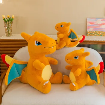 Új stílus tej sárkány Plüss játék tele van a terápiás állat babák Aranyos sárga snack a gyerekek, lányok