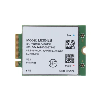 L830-EB 4G Wi-Fi Kártya Modul Thinkpad X280 t480-as T580 P52S L480 L580 T490 T590 P53S T490S X390 L490 L590 FRU 01AX761