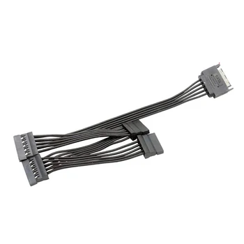 15 Pin SATA Hosszabbító Kábel 1 1 2 3 4 5 Hosszabbító Kábel a Számítógép Merevlemez Interfész hálózati Kábel Tartozékok
