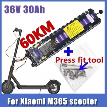 36V 30Ah Litium-Ion Akkumulátor 18650 30000mAh Li-ion Elektromos Robogó Akkumulátor -Xiaomi M365 Elemeket Külön Aksija