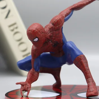 Csodákat Spidermans Ábra 8,5 cm Akció Játékok Modell Lemez Karácsonyi Születésnapját Autó Dekoráció, Baba Gyerekeknél Születésnapi Ajándék