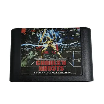 Ghoulsnghosts 16 Bit MD Játék Kártya Sega Mega Drive, valamint az Eredeti Konzol