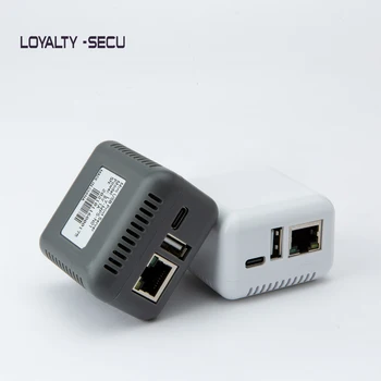 Vezeték nélküli Bluetooth-10/100 Mbps Ethernet Nyomtató Adapter USB 2.0/USB 1.1 Hálózati Nyomtatás Szerver