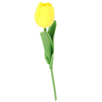 Élénk, Fényes a Mesterséges Tulipán Virág Reális Látszó Hamis Virágok Parti Fesztivál, Dekoráció